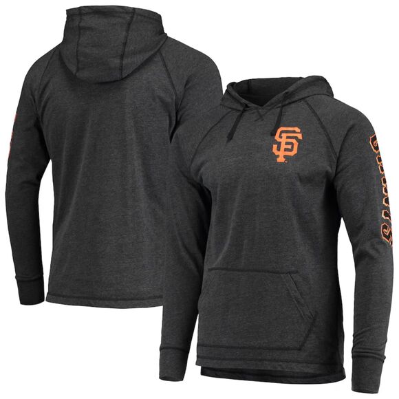 Men's Stitches MLB San Francisco Giants Hit Raglan Pullover Hoodie Large